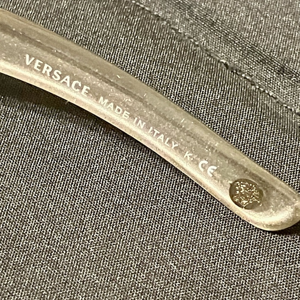 Versace MOD 4162- B Gray Medusa Head Sunglasses - Picture 3 of 6